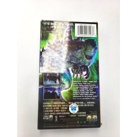 Godzilla Size Does Matter VHS 1998 Movie Video  PG-13  Matthew Broderick Sci Fi - Picture 3 of 6